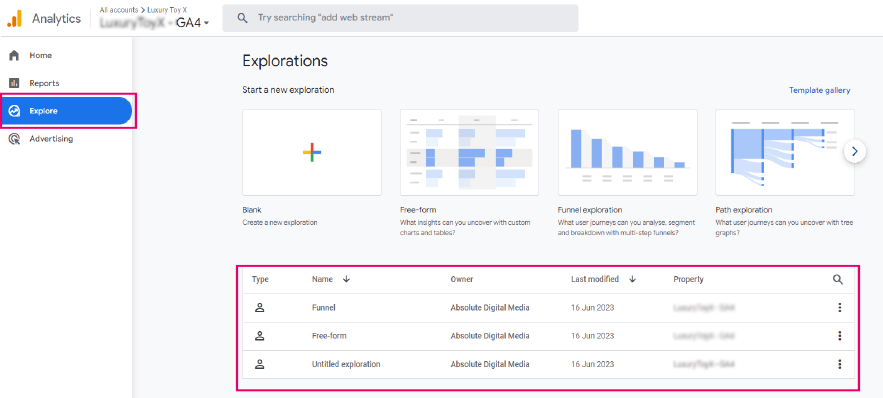 setting up funnels