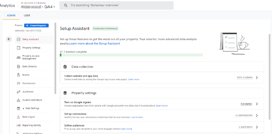 setup assistant