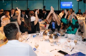 people celebrating ecommerce agency of the year