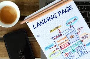 landing page