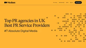Top PR agencies UK