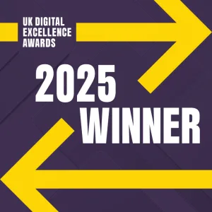 uk digital excellence 2025 winner logo