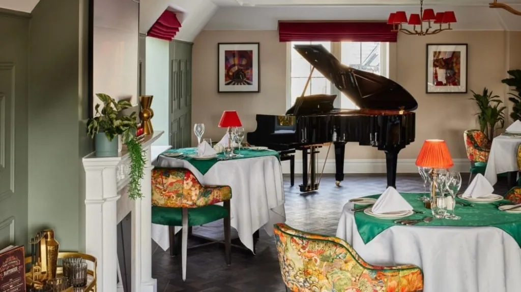 Residents and interiors at a Hallmark care home
