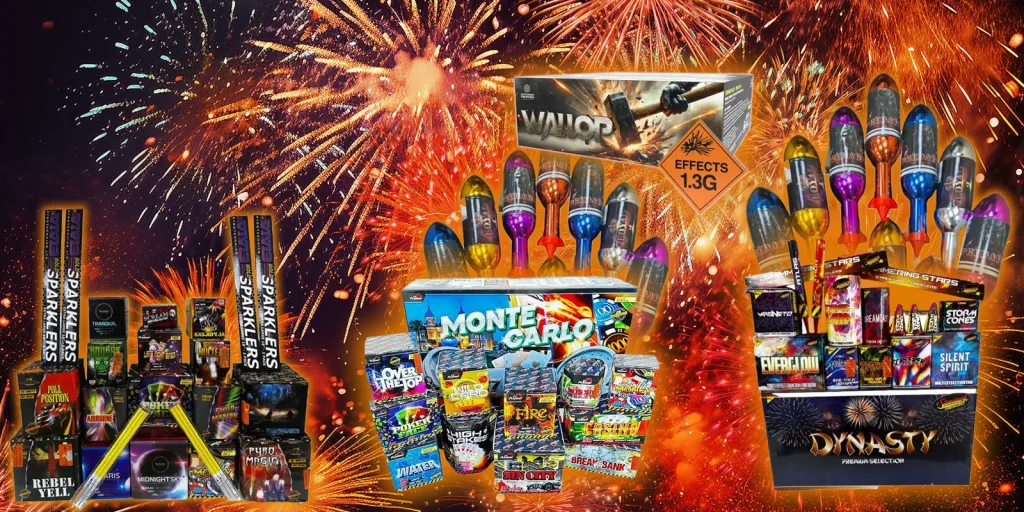 Fireworks and celebrations from Let's Party Fireworks