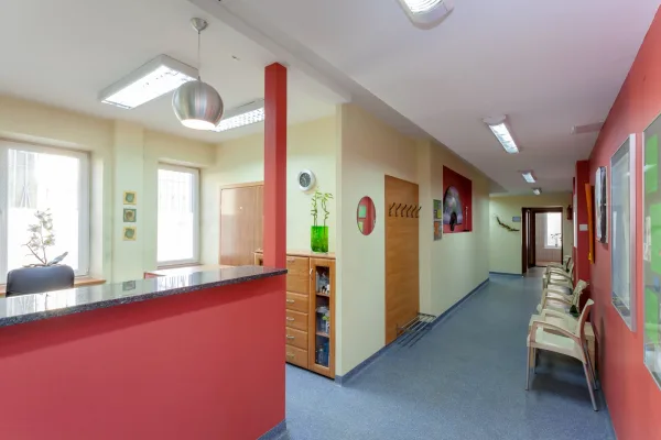 Modern private clinic interiors