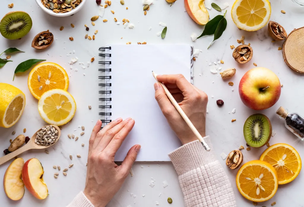 Fresh fruit, vegetables and seeds, the ingredients The Swallow Co supplements are built on