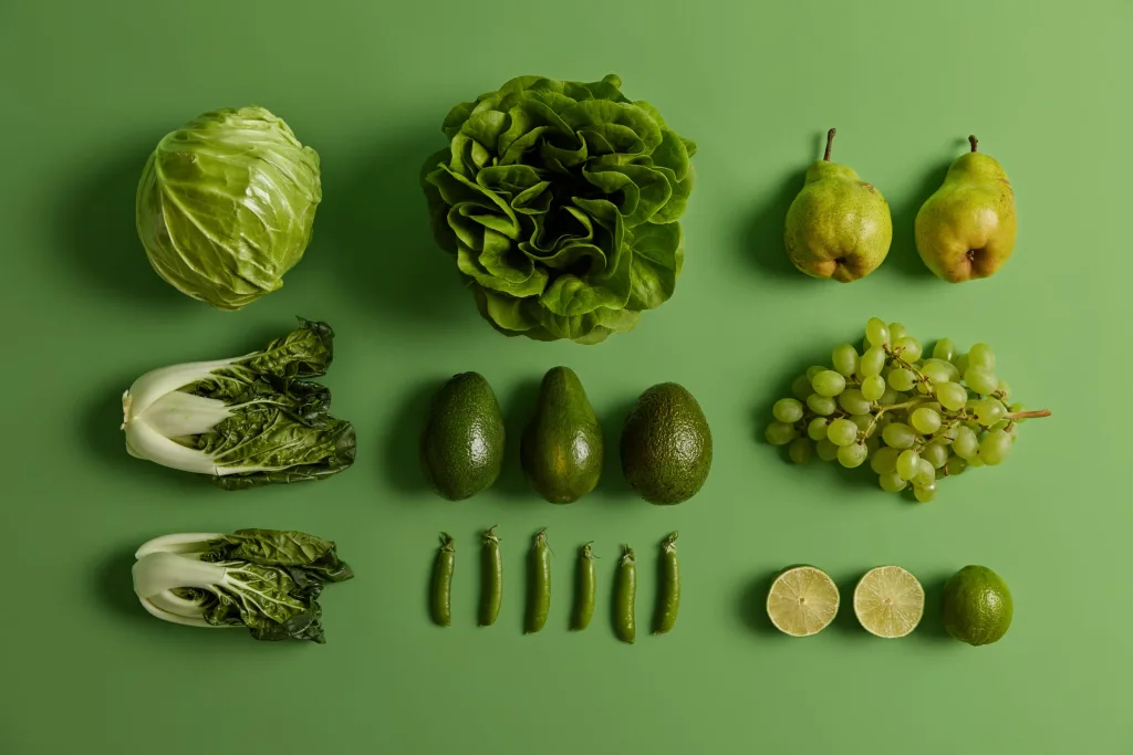 Fresh fruit, vegetables and seeds, the ingredients The Swallow Co supplements are built on