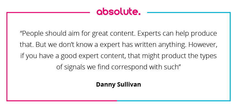 Danny Sullivan quote