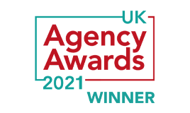 uk agency awards 2021 winner logo