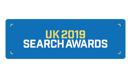 UK Search Awards 2019 logo