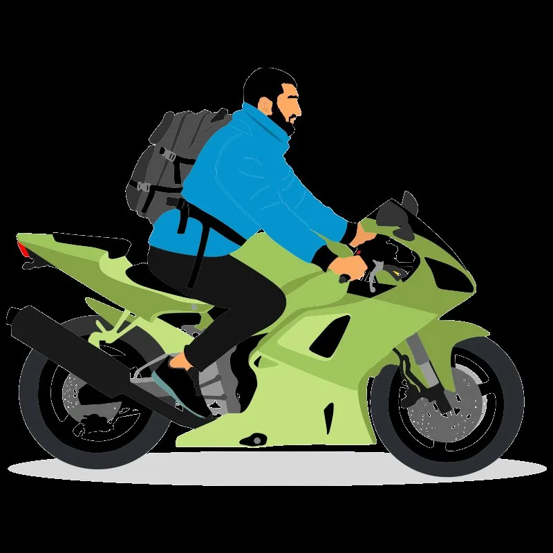 Motorcycle and scooter illustrations from MotorcycleInsurance.org.uk
