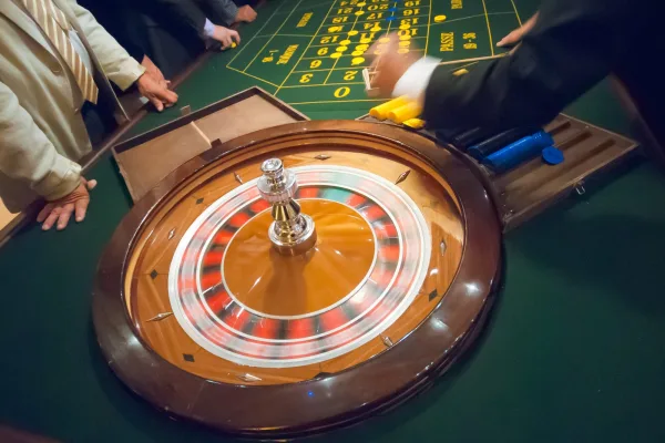 Roulette, the live casino game SuperCasino streams