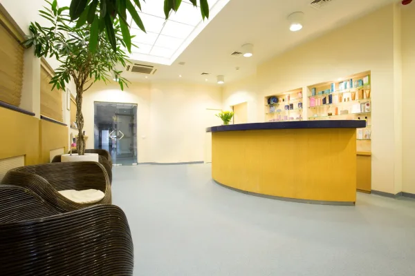Modern private clinic interiors