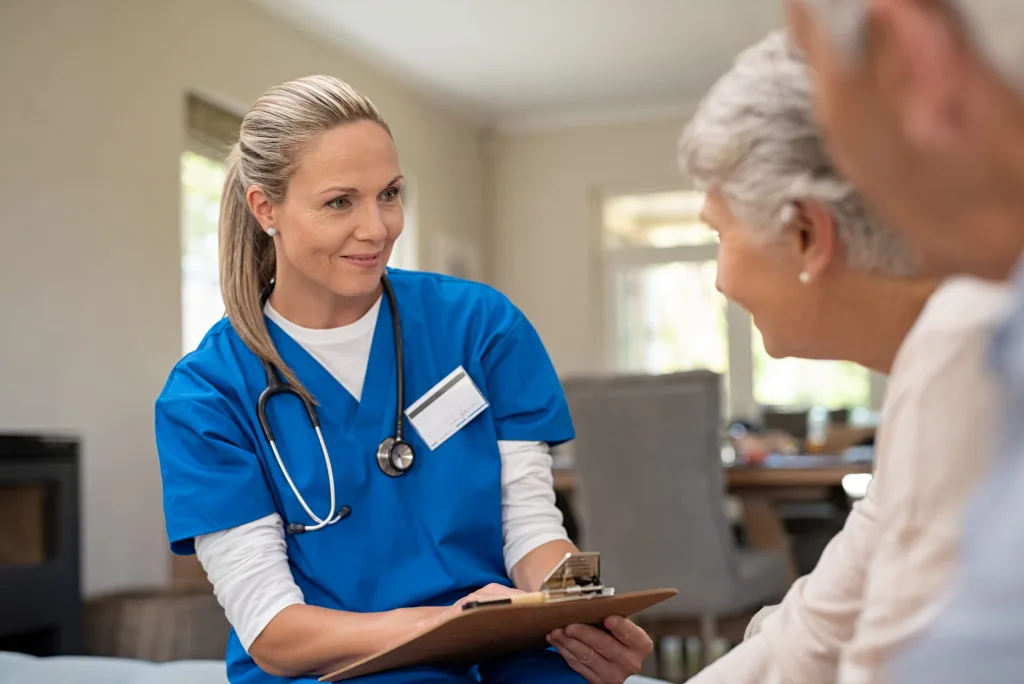 Audiology consultation at a private London clinic